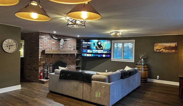 Freshly remodeled 3,100 sq ft home big enough for two families. Pet Friendly!