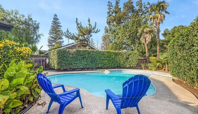 Fresno House|Pool|BBQ|Family-Friendly|Serene 3 Bed/2Bath