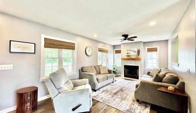 From the moment you step onto our huge, inviting front porch, you'll feel your stress melt away