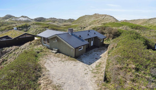 Front row to the North Sea in modern house