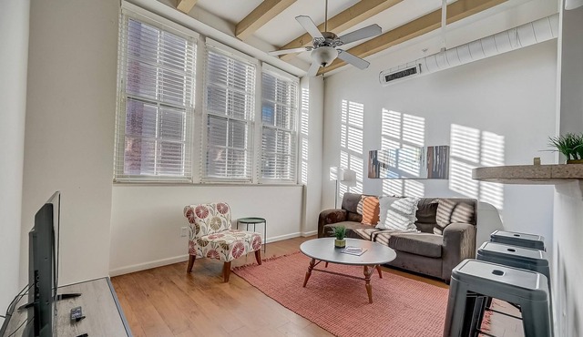 Frontdesk | Boho Industrial 2 BR near Mass Ave