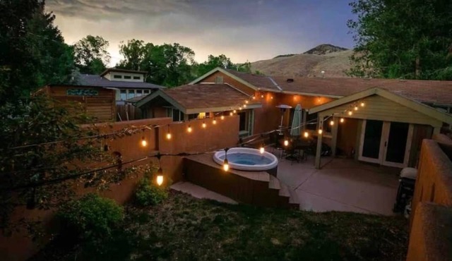Frontside Hacienda downtown Salida. STR #012962