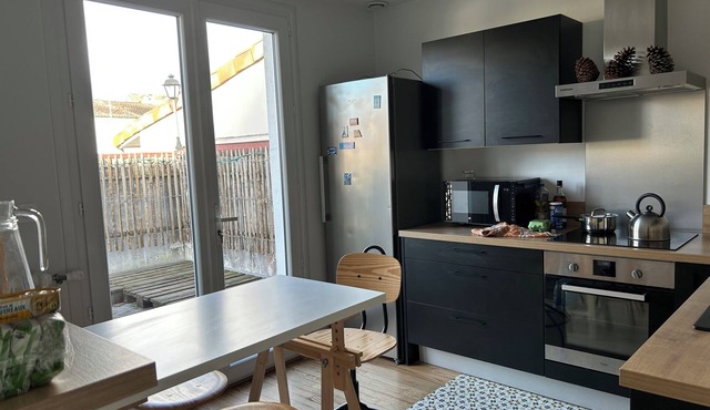 Full Appart/4 bedrooms, 4 bathrooms, Terrace, Garage, Baby Foot