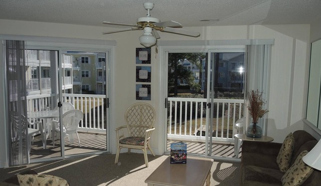 Full Kitchen, Washer/Dryer, Pool View, 27 hole Golf Course on site.Sunset Beach nearby(1504)