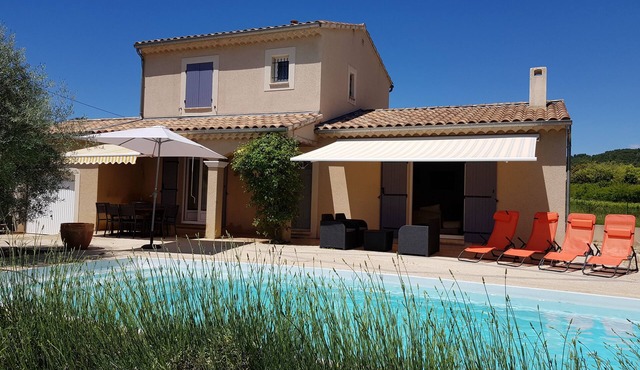 Fully air-conditioned, comfortable villa with private heated pool.