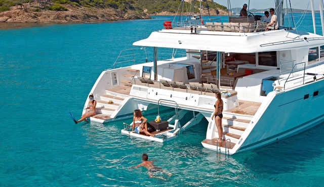 Fully Crewed Luxury Catamaran on a Lagoon 560 in Croatia