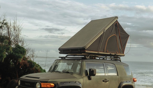 Fully Decked Lifted 4WD Green FJ Cruiser!