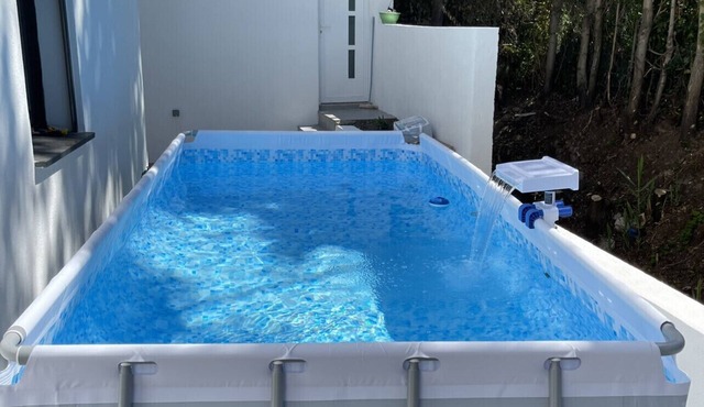 Fully equipped villa 6pers quiet/secure with JACUZZI+PISCINE near beaches