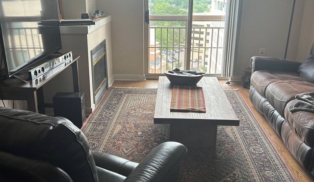 Fully equipped 1-bedroom, pool, gym & parking in Clarendon, Arlington