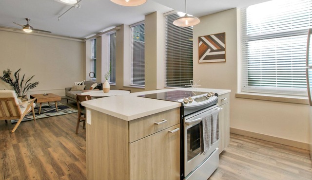 Fully Equipped Kitchen in Heart of DT Wichita near Naftzger Park
