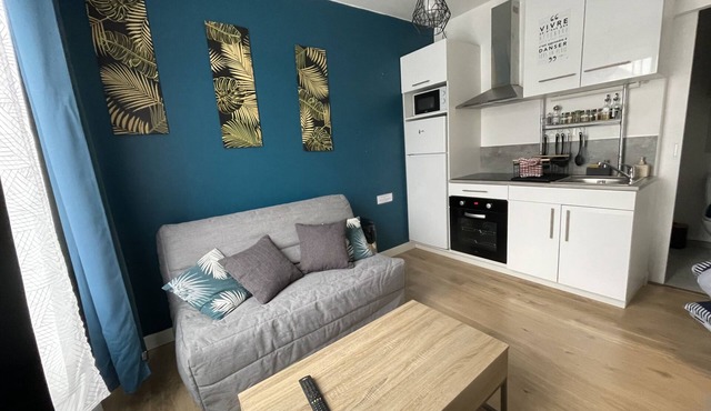Fully equipped studio 14m²