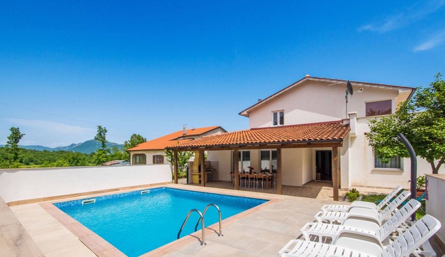 Fully fenced private pool villa