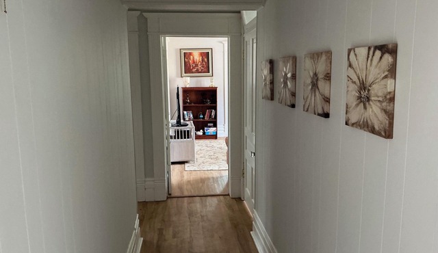 Fully furnished apartment in quiet century home available for short term rental.