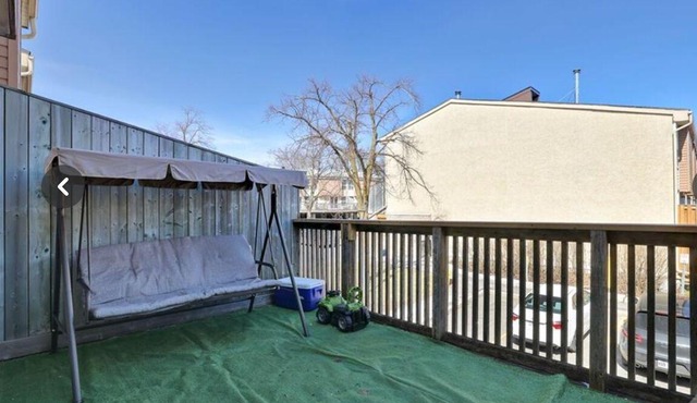 Fully furnished bedroom in a cozy, modular home.