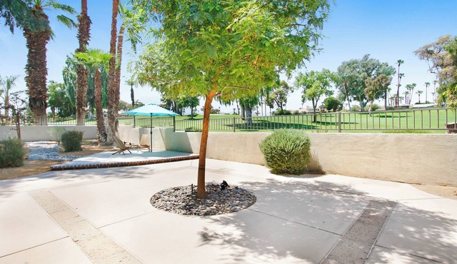 Fully furnished turnkey home located in gated Bermuda Dunes Country Club.