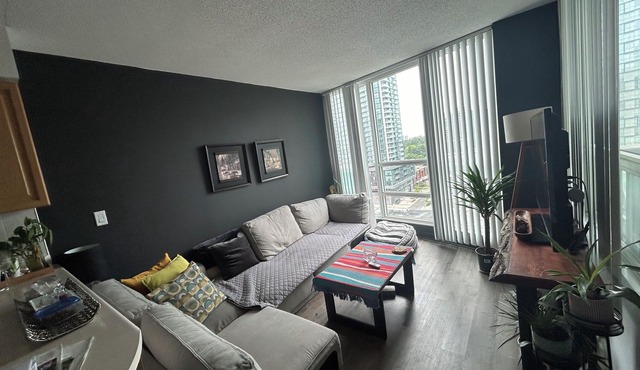 Fully-furnished two-bedroom condo in the heart of North York