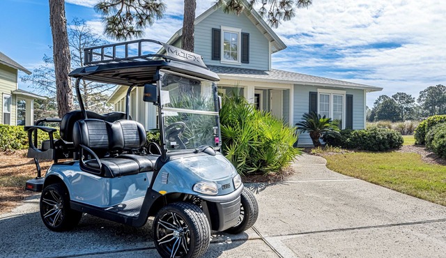Fully Renovated Beach House with Golf Cart