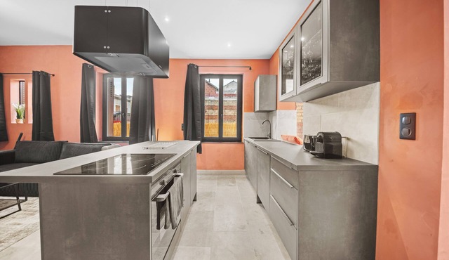 Fully renovated 1875 character house with private Jacuzzi and terrace.