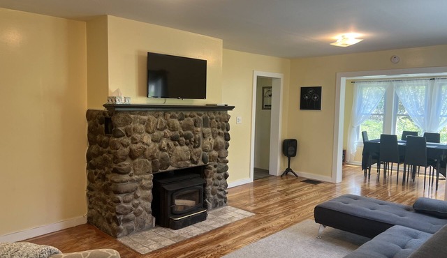 Fully renovated house with country privacy yet still close to Ithaca.