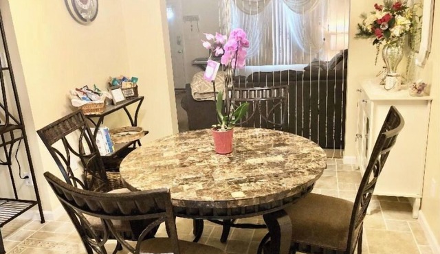 Fully stocked 3 Bedroom Home with Attached Garage and Large Fenced yard