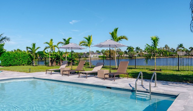 Fully Updated Lake Front Home With Heated Pool!