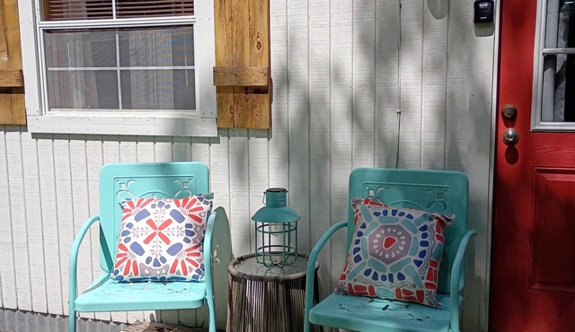 Fun and folksy tiny house cabin for your escape to the mountains