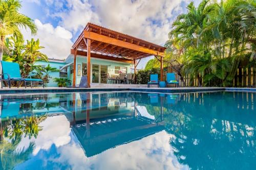 Fun Family-Friendly Poolside Escape Near Beach