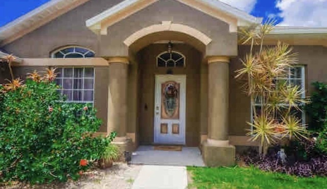 Fun for families, lots of room, private backyard oasis with heated pool.