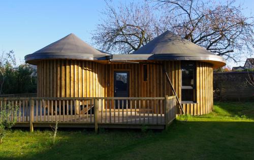 Fun holiday lodges in historic walled garden near Falkirk, Heart of Scotland Holidays