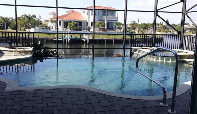 Fun House 6 bedroom waterfront home - pool & dock