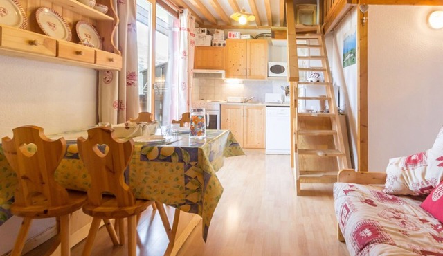 Functional Duplex Apartment · Direct Slope Access · Balcony · Parking · Ski Lockers