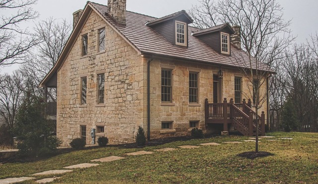 Funks Inn, a post civil war era home restored as it was in 1870.