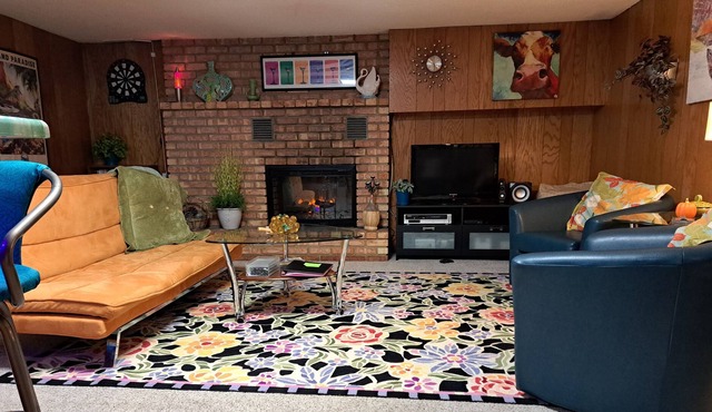 Funky Mid Century Modern apartment