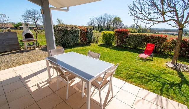 Furnished house F3 on one level in Landes Chalosse in a gourmet region.