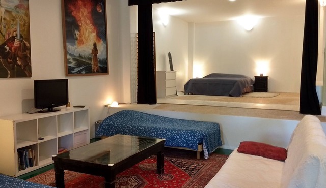 Furnished 100m² first floor open apartment in Saumur