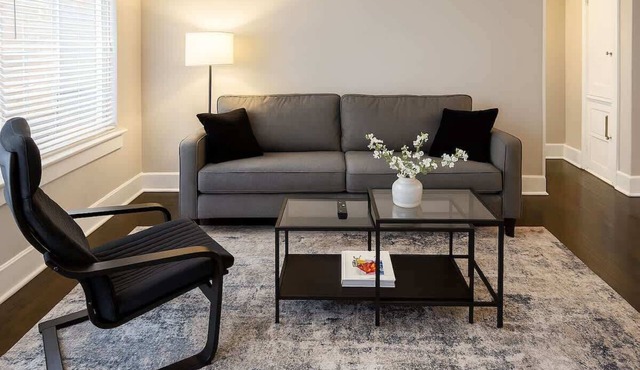 Furnished 3BR Apt w/Laundry