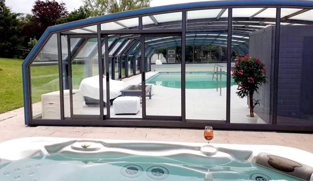 Furnished accommodation with SPA (swimming pool, sauna, jacuzzi) "Les Papillons de la Bruche" rated 3*.