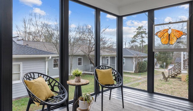 Furnished Bedroom - Urban Haven near UNC Campus & Downtown Carrboro.