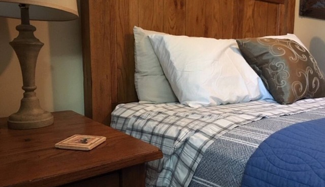 Furnished Bedroom in our Home with Queen bed - Shared Bath