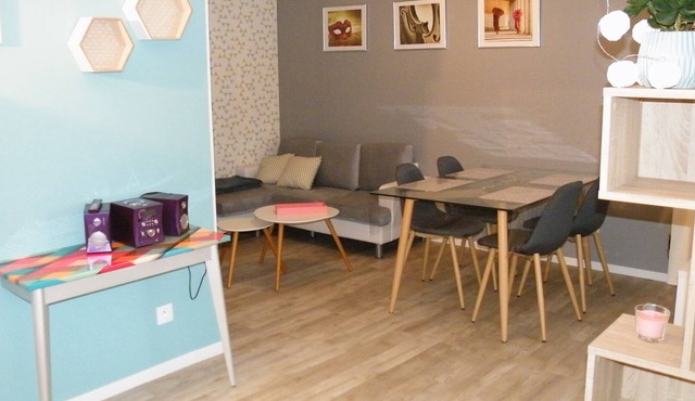 Furnished classified 3 stars in the DRC, for 2 people, can accommodate 4 people.