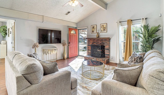 Furnished Patio! Family-Friendly Tulsa Townhome