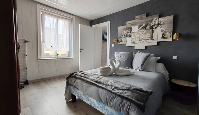 Furnished T2 Apartment - Domaine Du Bouleau. Wi-Fi and Air Conditioning