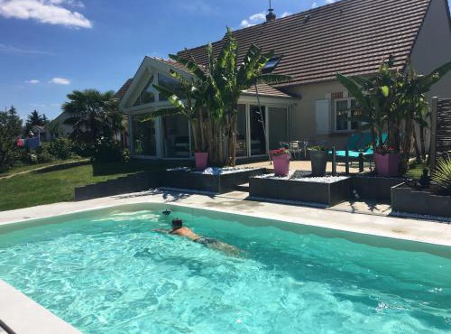 Gîte Évasion idyllique à l'étage près zoo-chateaux