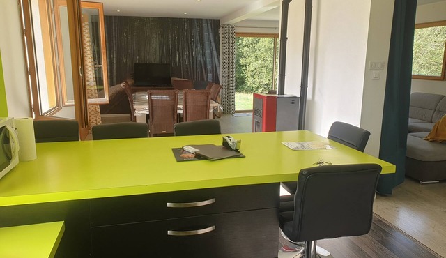 Gîte 10 pers quiet between land and sea in Tonquedec near côte de granit rose