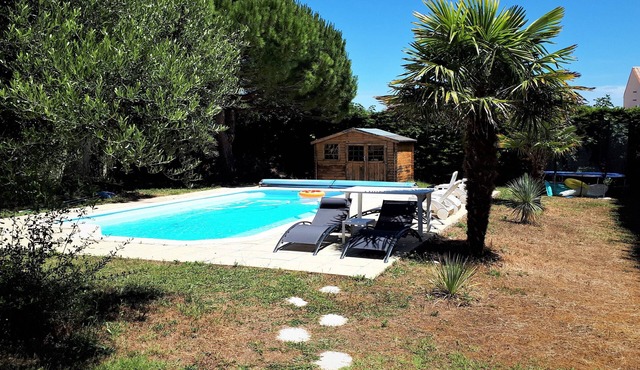 Gîte 3* 300m beach large private pool