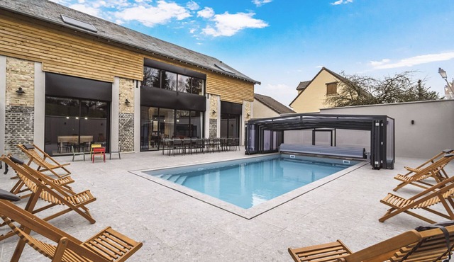 🏡 Gîte 5⭐ with heated pool - 15 people - Luxe & Nature en Ardennes