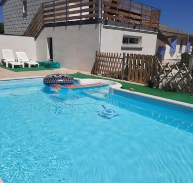 Gîte avec piscine - 4 personnes - Pays Cathare