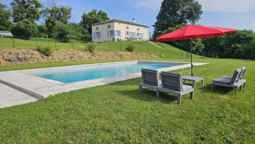 Gîte avec piscine près de Bazas et Langon