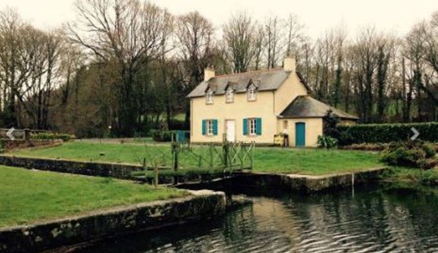 Gîte d'étape, at the Guer lock for 5 people