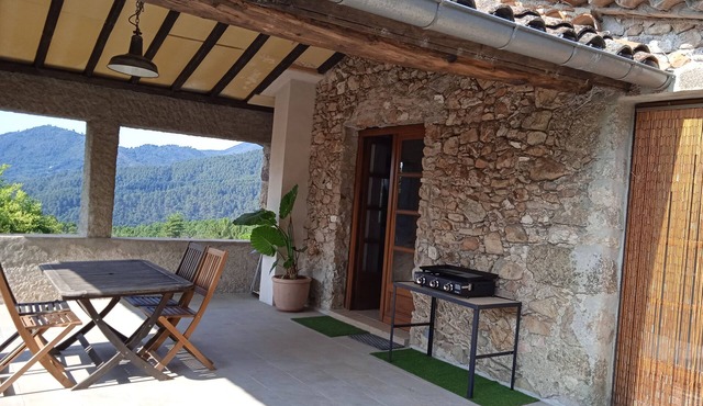 Gîte Dans mas Cévenol Avec Belle vue sur la Vallée et les Montagnes